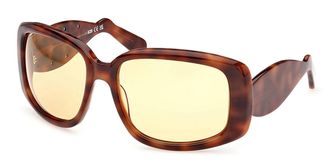 GCDS GD0030 53E Mens Sunglasses Tortoiseshell Size 63