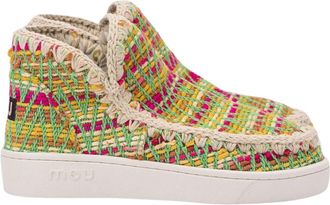 Mou Zomer Eskimo Geweven Sneaker - Dames - Winterlaarzen - Veelkleurig - 36 EU - Schoenen