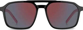 HUGO BOSS Occhiali da sole squadrati - Nero