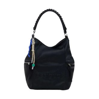 Desigual Black Women Backpack with Unique Design