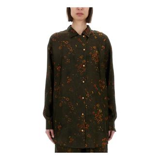 Uma Wang Shirts, female, Multicolor, Size: S Tyesha Top