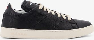 Kiton Ciro Paone Sneakers in pelle con iconiche cuciture laterali - KITON CIRO PAONE - gender_Man