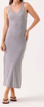 Sundays Aymee Dress In Heathered Grey