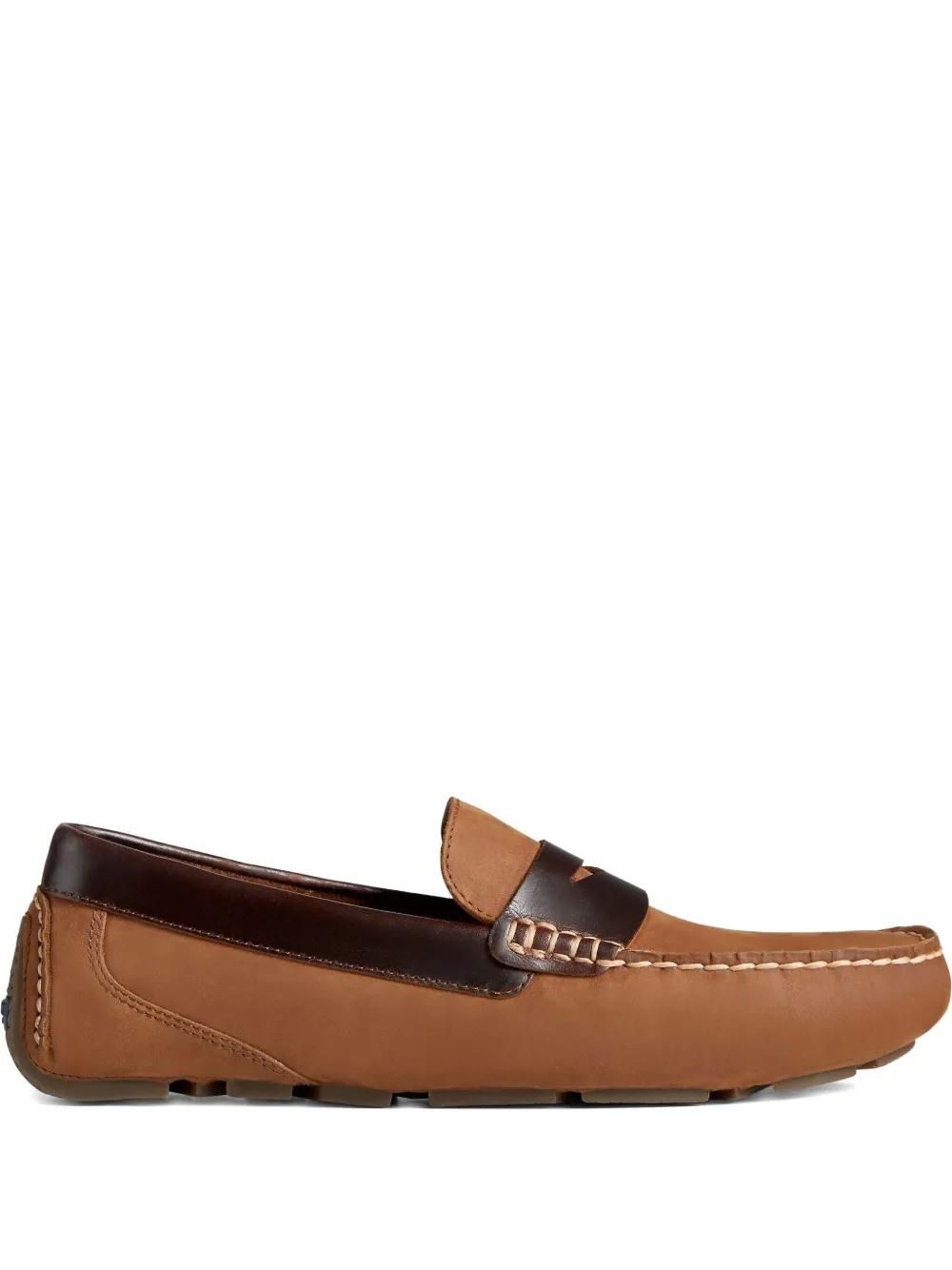 Mocassins Homme Sperry Moc-Sider, Textiles Gris, Taille US 10M, Neufs En Boîte