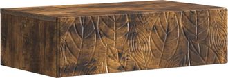 vidaXL Mesa Lateral Montada En La Pared 87,5 X 34,5 X 17 Cm Vidaxl