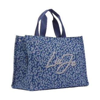 Liu Jo L Tote - female - Liu Jo - Shopping Bags - Blue - ONE SIZE - Bags