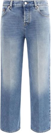 Gucci Straight Fit Denim Broek - Dames - Regular Fit Jeans - Blauw - W26 - Denim - Jeans