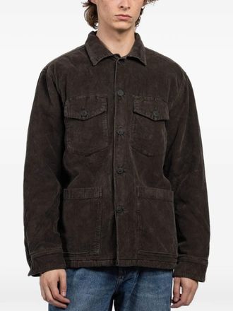 Hartford corduroy shirt jacket - Brown