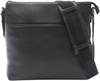 Gucci Pre-owned Shoulder bag - Heren - Vintage Schoudertas - Zwart - ONE Size - Leer - Vintage