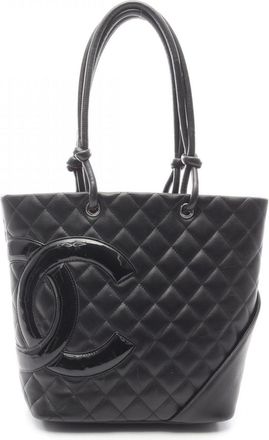 Chanel Black Cambon Ligne Tote Bag (Pre-Owned)
