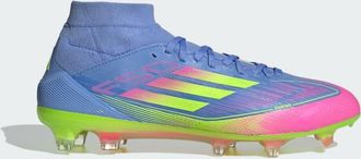 adidas adidas Performance Womens F50 Pro Mid Firm Ground Boots - Blue - Size UK 9