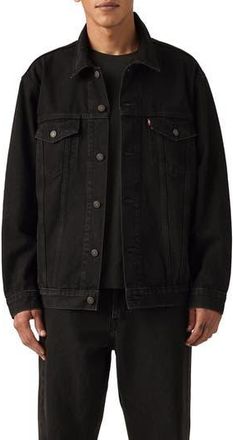 Levi's Relaxed Denim Trucker Jacket in Never Too Much at Nordstrom Rack, Size Xx-Large