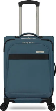 WALLYBAGS Stratford Softside 20 Carry On Spinner Luggage in Teal at Nordstrom