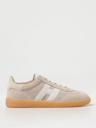 Hogan Sneakers Cool in pelle e suede con logo H a contrasto