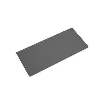 Saniclass Tops Topblad - 160x1.2x46cm - afgeronde hoeken - noten (hout)
