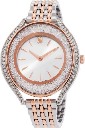 Swarovski Crystalline Quartz White Dial Ladies Watch 5730162