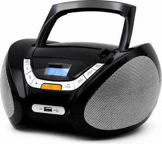 Lauson Lauson Cp745 Negro / Reproductor Radio Cd Con Altavoces Incorporados