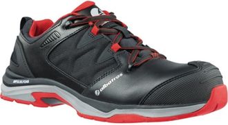 Albatros-Moebel Albatros - Zapato De Seguridad Ultratrail Black Talla Baja 44 Piel Negro / Rojo