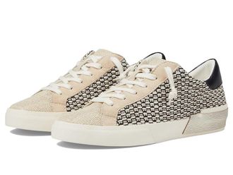 Dolce Vita Zina Womens Shoes Black/Natural Raffia : 7.5 M, Leather/Hair Calf