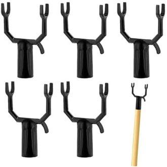 OEM Soportes Met&aacute;licos Inoxidables Para Ramas - Paquete De 5 Soportes Reutilizables Para &Aacute;rboles Inclinados