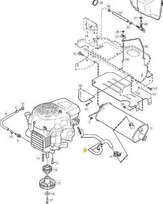 STIGA Sports Tubo De Escape Kpl (honda) Original Stiga - 1134-5947-01