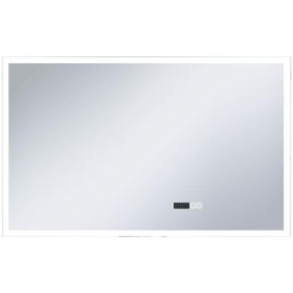 vidaXL Vidaxl - Espejo De Ba&ntilde;o Con Led, Sensor T&aacute;ctil Y Reloj 100x60 Cm