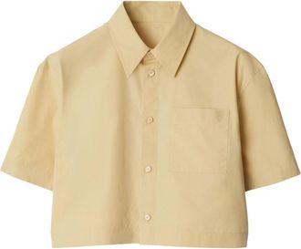 Burberry Cropped blouse - Beige