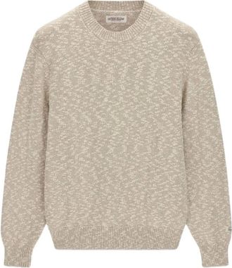 Guess Truien & Vesten, Heren, Beige, S, Katoen, Katoenen trui