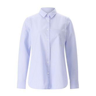 Lareida Shirts, female, Blue, Size: 2XL Lenon Blouse