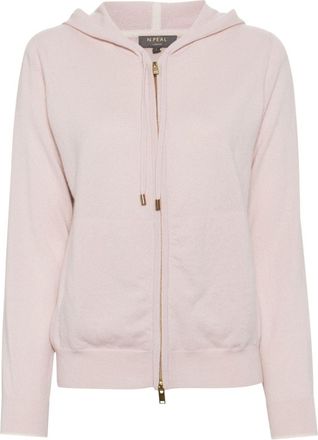 N.Peal Ada cashmere hoodie - women - Organic Cashmere - S - Pink