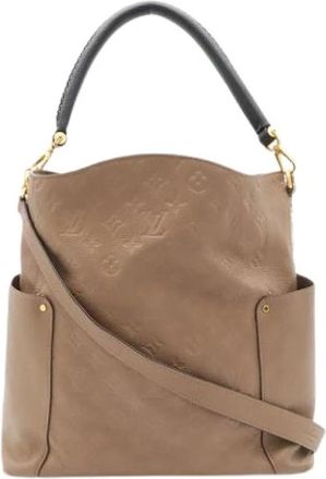 Louis Vuitton Pre-owned Bagatelle Schoudertas - Dames - Vintage Schoudertas - Bruin - ONE Size - Leer - Vintage