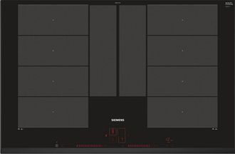 SIEMENS Placa De Inducci&oacute;n 7400w 4 Fuegos Inox/negro - Ex851lyc1f Siemens