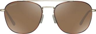Serengeti Eyewear Carroll Large SS598005 Womens Sunglasses Tortoiseshell Size 58