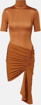 CHRISTOPHER ESBER Vestido corto Fusion fruncido