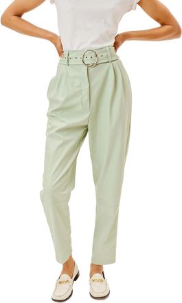 For Love & Lemons Talia Pant In Green