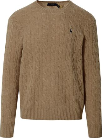 Polo Ralph Lauren Beige Cashmere Blend Sweater