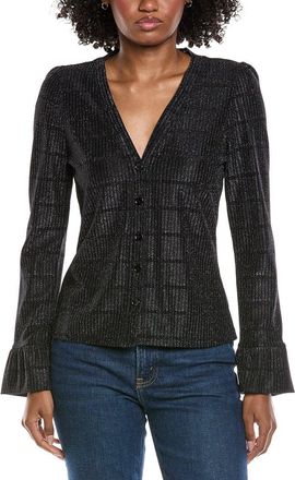 CeCe by Cynthia Steffe Cece V-Neck Cardigan Knit Top