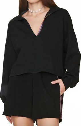 Xirena Shayla Sweat Shorts In Vintage Black Prism