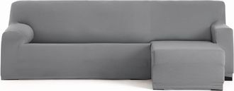 Eysa Funda de chaise longue bielástica derecha b/c gris 250 - 310 cm