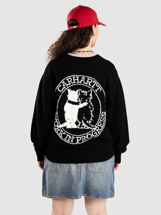 Carhartt Work in Progress Hugging Cats Strickpullover schwarz