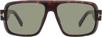 Tom Ford Turner Green Navigator Mens Sunglasses FT1101 52N 58
