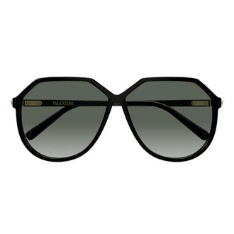 Valentino Sunglasses Vg0026 S 001 Black/Grey Women