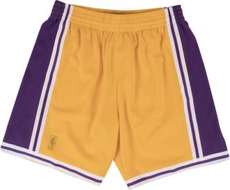 Mitchell & Ness x NBA Los Angeles Lakers 1996-97 Road Swingman Shorts Yellow 540B-302-7LALQPV