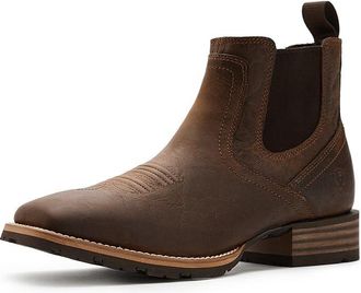 Ariat Hybrid Low Boy Mens Boots Warm Brown Elephant Print : 10.5 W, Leather