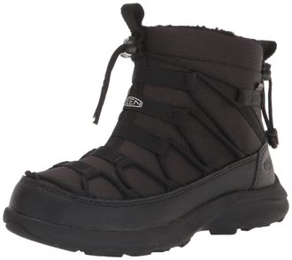 Keen Women UNEEK SNK CHUKKA II WP, TRIPLE BLACK/BLACK, 8.5