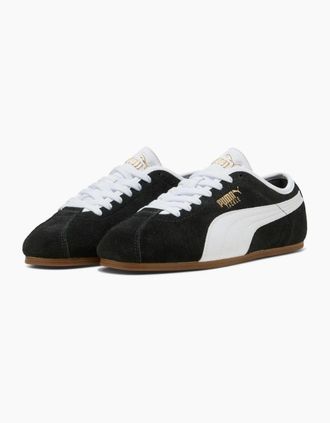 Puma Womens Puma Tackle Suede Womens Black Trainers - Size: 3