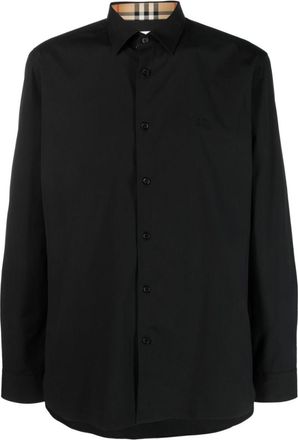 Burberry Black Momogram Pattern Shirt