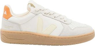 Veja Beige Perforated V-82 Sneaker