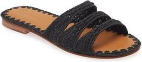 Carrie Forbes Symm Slide Sandal in Black at Nordstrom Rack, Size 7Us / 37Eu