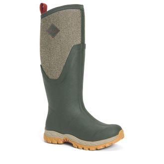 The Original Muck Boot Company Womens Arctic Sport II Tall Rain Boots, Dark Green, 6.5 UK